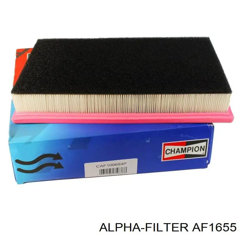 Купить AF1655 Alpha Filter Автомобильный фильтр воздуха