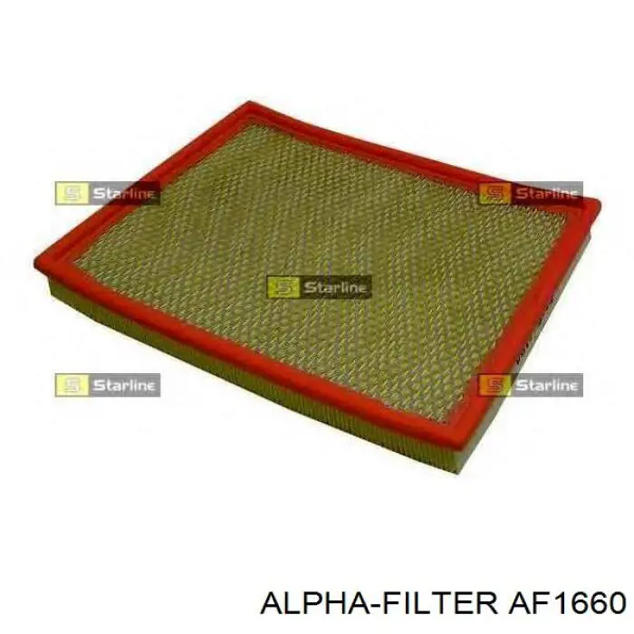 Купить AF1660 Alpha Filter Автомобильный фильтр воздуха