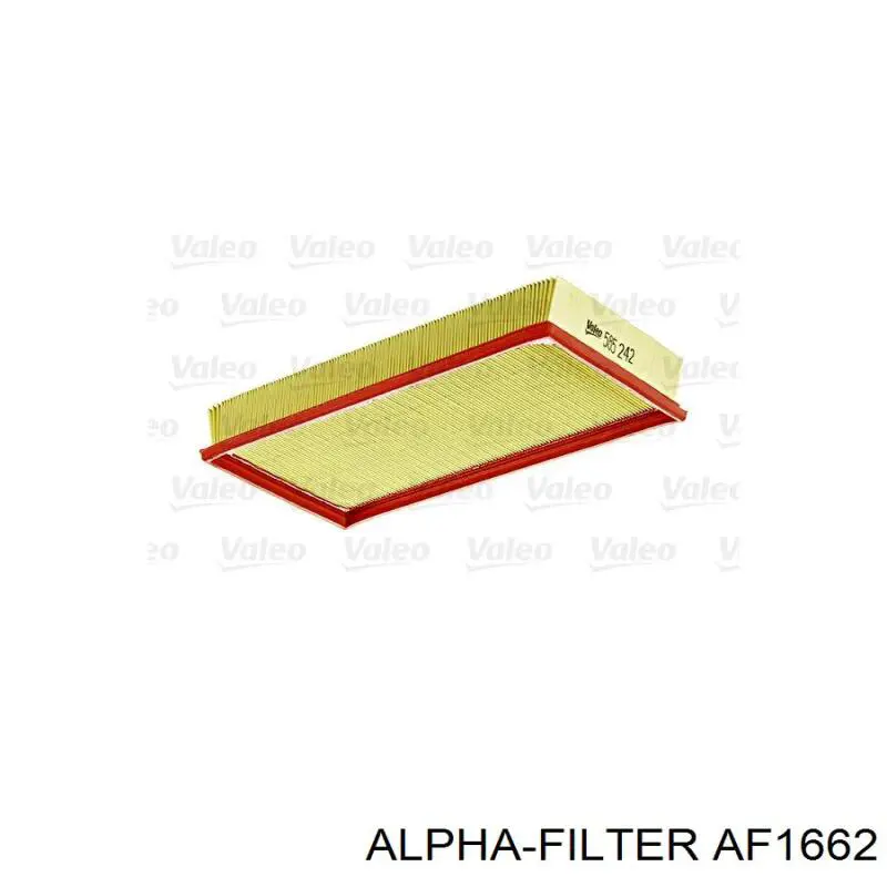 Купить AF1662 Alpha Filter Автомобильный фильтр воздуха