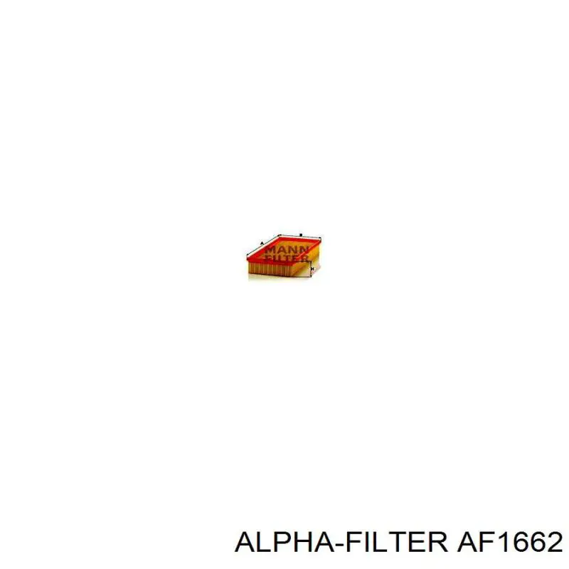 Элемент воздушного фильтра Alpha Filter AF1662 цена, от 4.62 USD