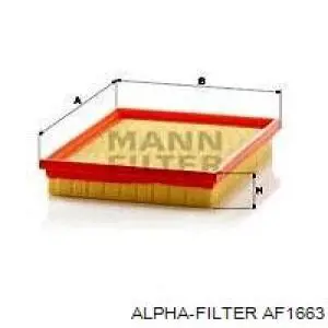 Элемент воздушного фильтра Alpha Filter AF1663 цена, от 2.57 USD