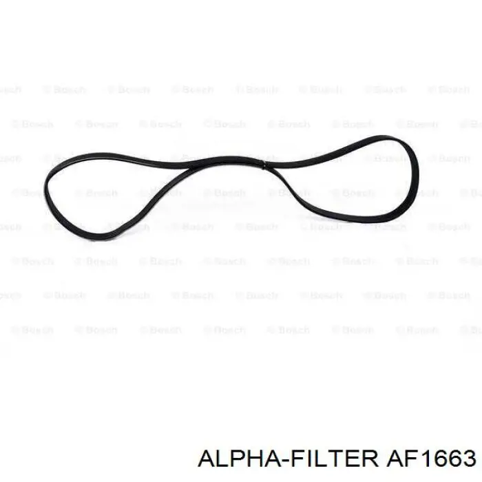 Купить AF1663 Alpha Filter Автомобильный фильтр воздуха