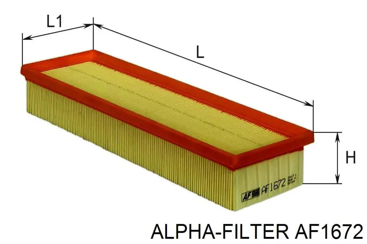 AF1672 Alpha-filter воздушный фильтр