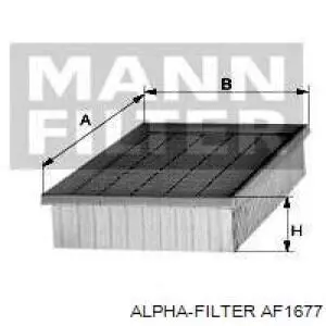 Воздушный фильтр AF1677 Alpha Filter