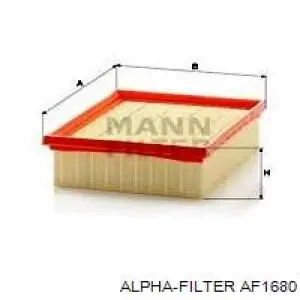 Воздушный фильтр AF1680 Alpha Filter