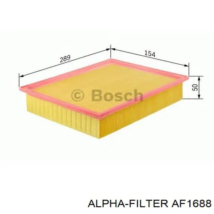 AF1688 Alpha-filter воздушный фильтр