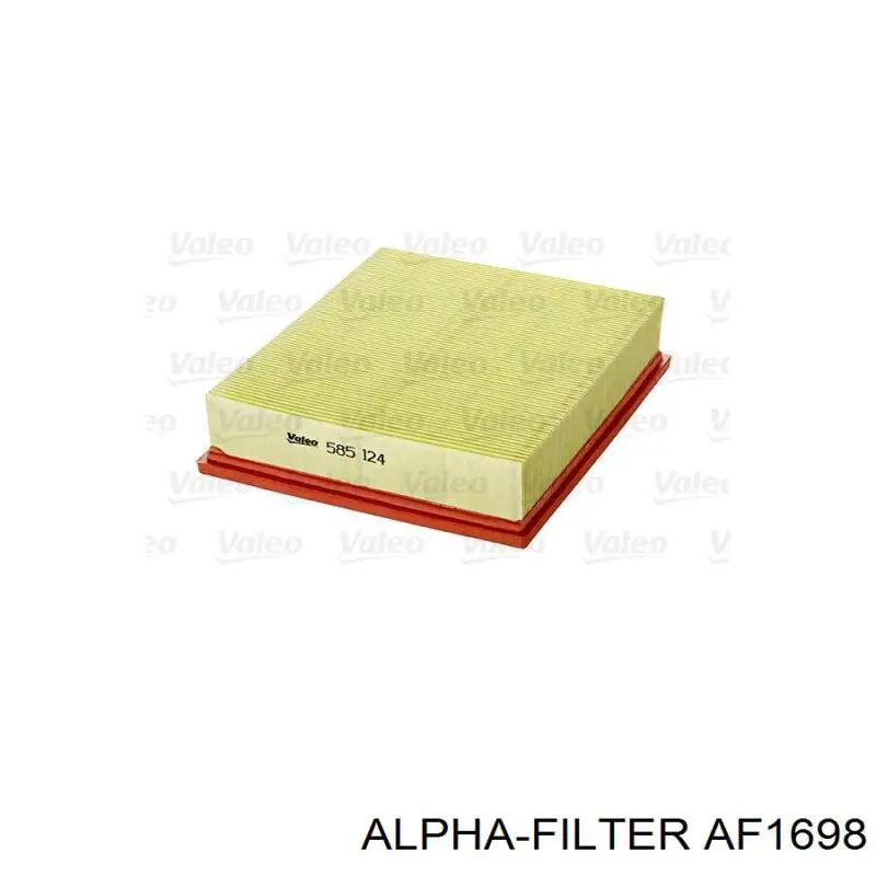 AF1698 Alpha Filter Filtro de ar