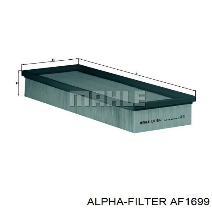 AF1699 Alpha-filter воздушный фильтр
