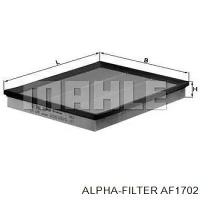 Система автоматичного очищення повітряного фільтра AF1702 Alpha-filter