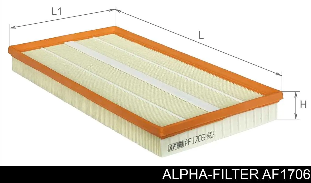 AF1706 Alpha-filter воздушный фильтр