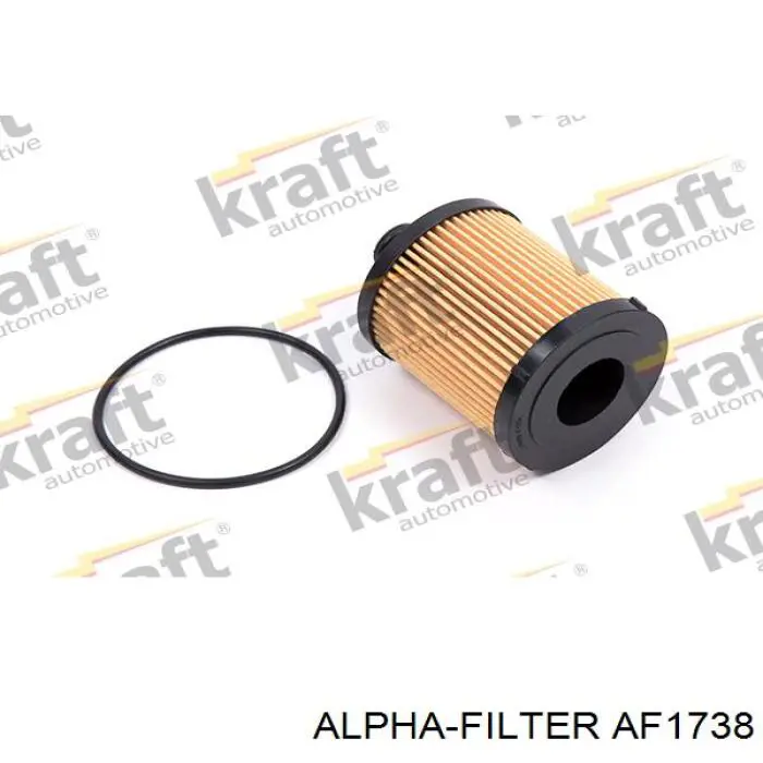 Элемент воздушного фильтра Alpha Filter AF1738 цена, от 3.46 USD