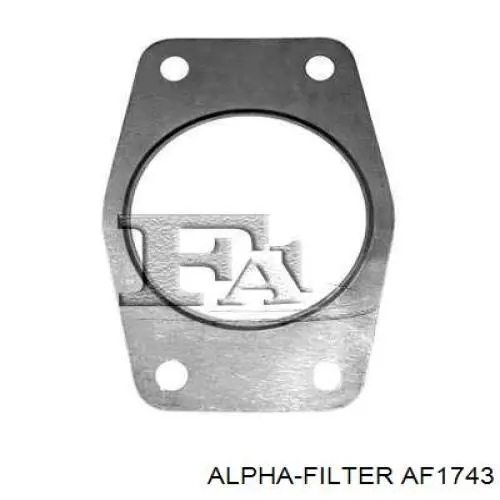 AF1743 Alpha Filter Воздушный фильтр двигателя