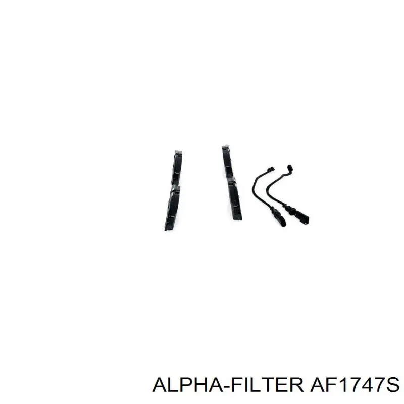 Элемент воздушного фильтра Alpha Filter AF1747S цена, от 8.61 USD