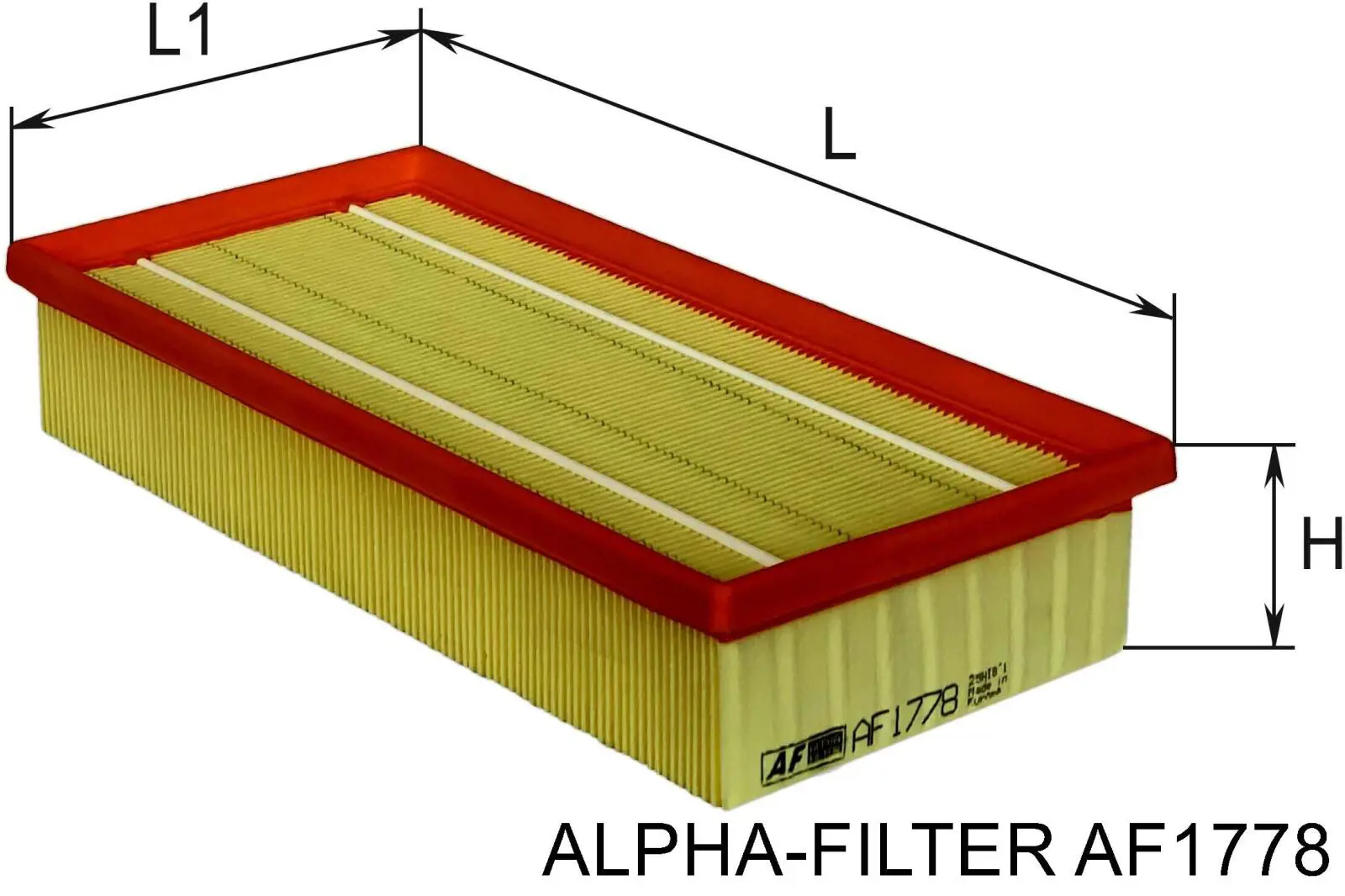AF1778 Alpha-filter воздушный фильтр