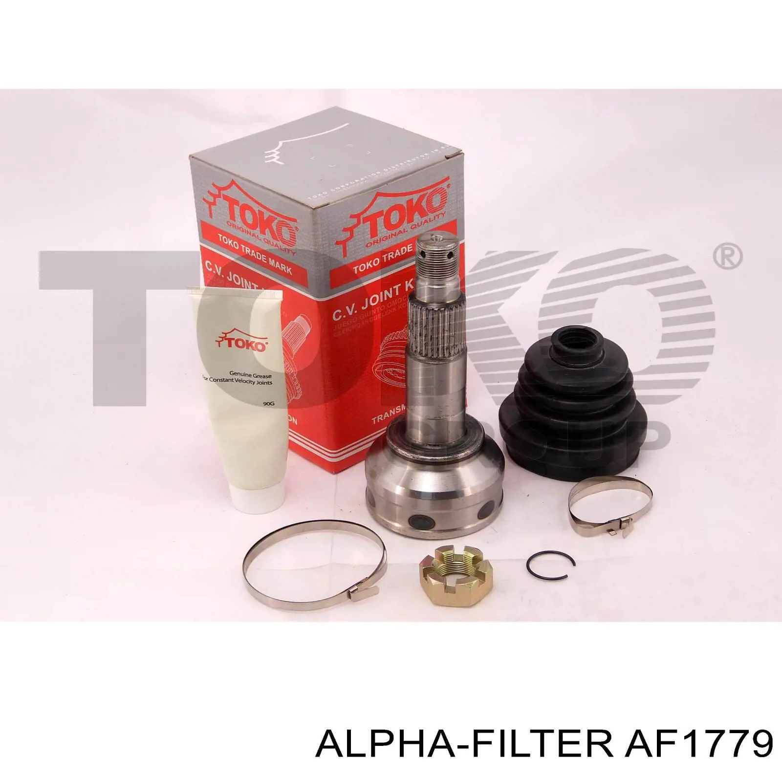Купить AF1779 Alpha Filter Автомобильный фильтр воздуха