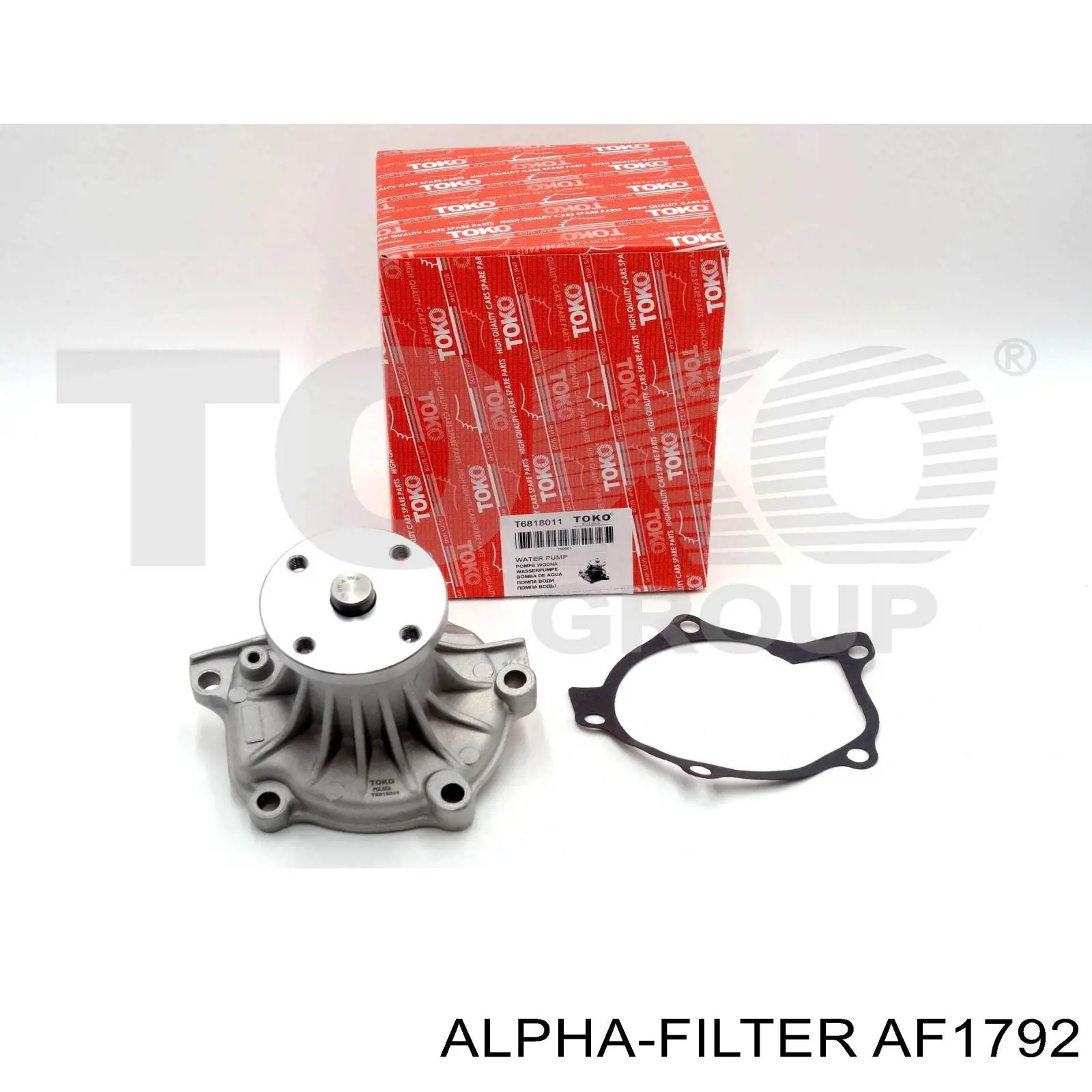 Купить AF1792 Alpha Filter Автомобильный фильтр воздуха