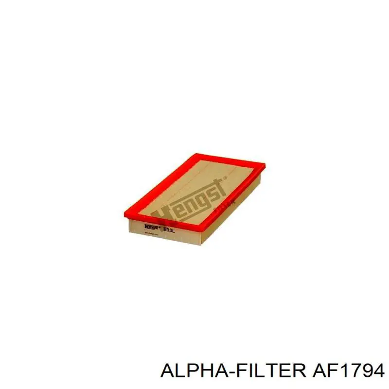AF1794 Alpha Filter Воздушный фильтр двигателя