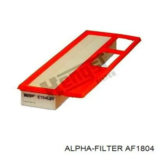 Элемент воздушного фильтра Alpha Filter AF1804 цена, от 4.23 USD
