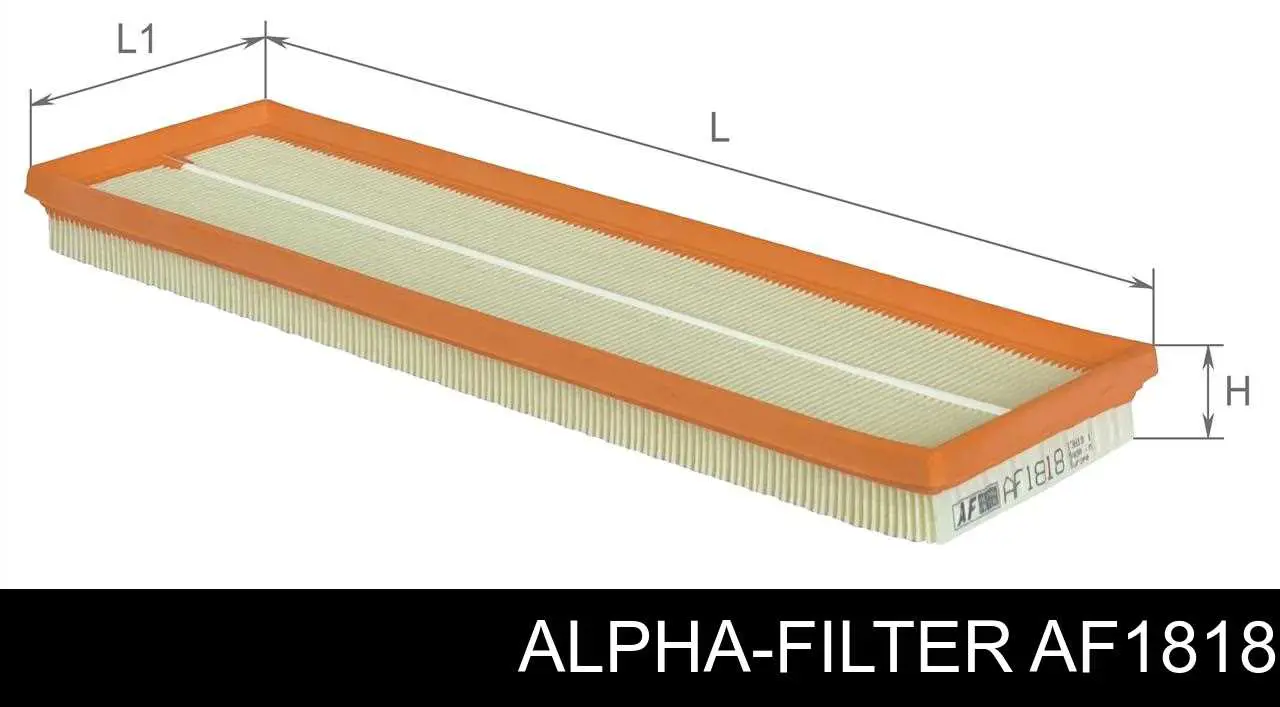 AF1818 Alpha-filter filtro de ar