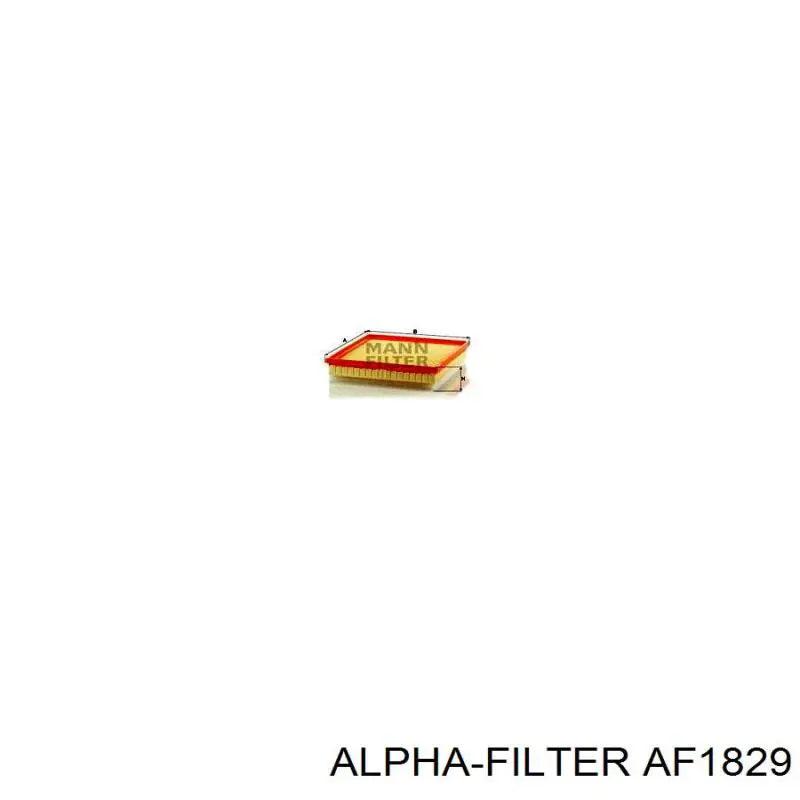 Купить AF1829 Alpha Filter Автомобильный фильтр воздуха