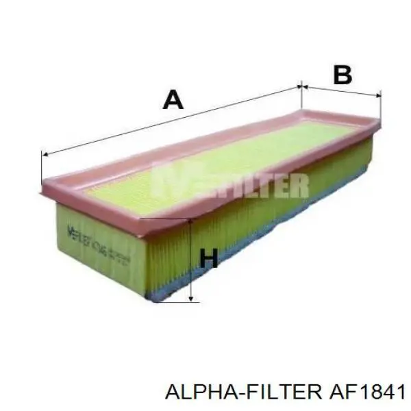 AF1841 Alpha-filter filtro de ar