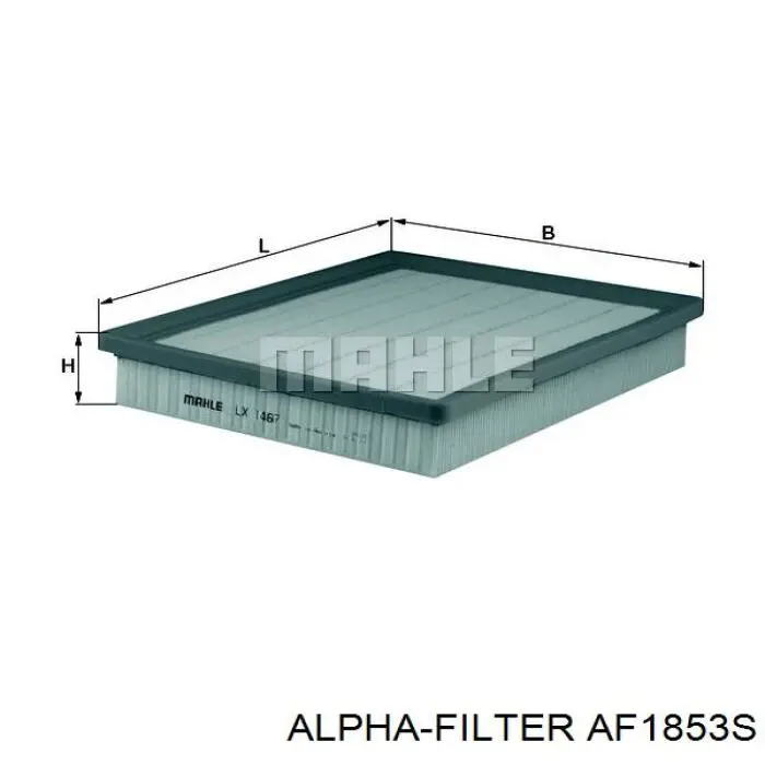 AF1853S Alpha-filter воздушный фильтр