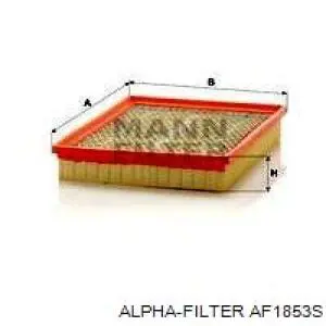 AF1853S Alpha Filter Воздушный фильтр двигателя