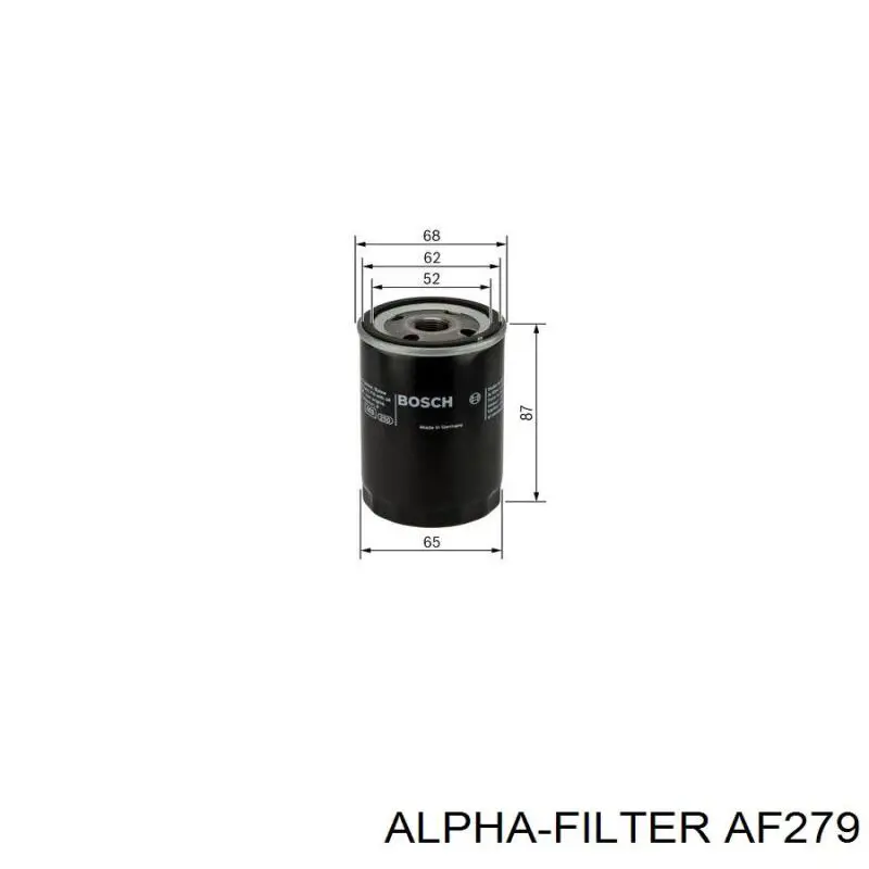 Фильтр масла Alpha Filter AF279
