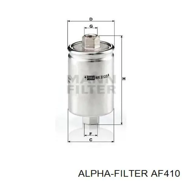 AF410 Alpha-filter топливный фильтр