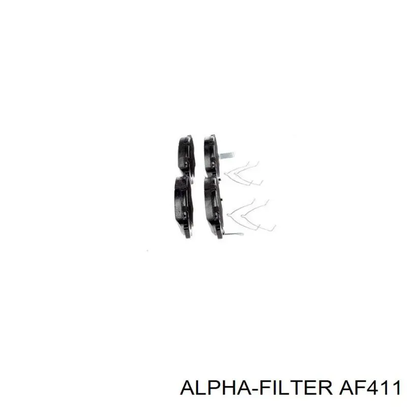 Фильтр тонкой очистки топлива Alpha Filter AF411 цена, от 2.80 USD