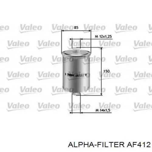 Купить AF412 Alpha Filter Фильтр-отстойник топлива грубой очистки