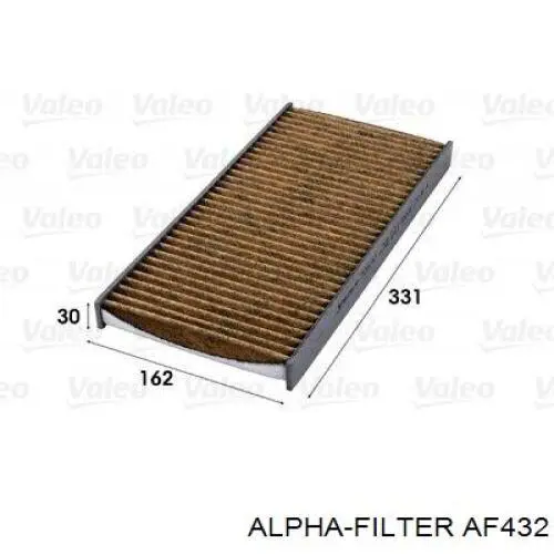 Купить AF432 Alpha Filter Фильтр-отстойник топлива грубой очистки