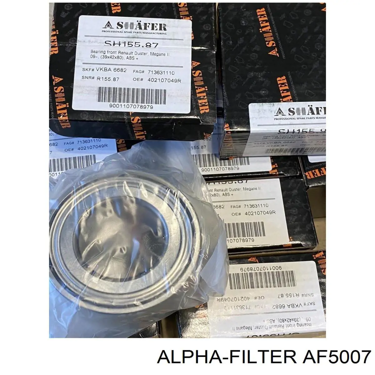 Фильтр салона AF5007 Alpha Filter