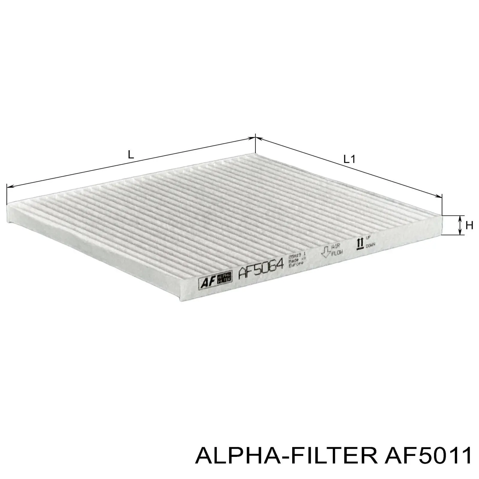 AF5011 Alpha Filter Внутрисалонный фильтр