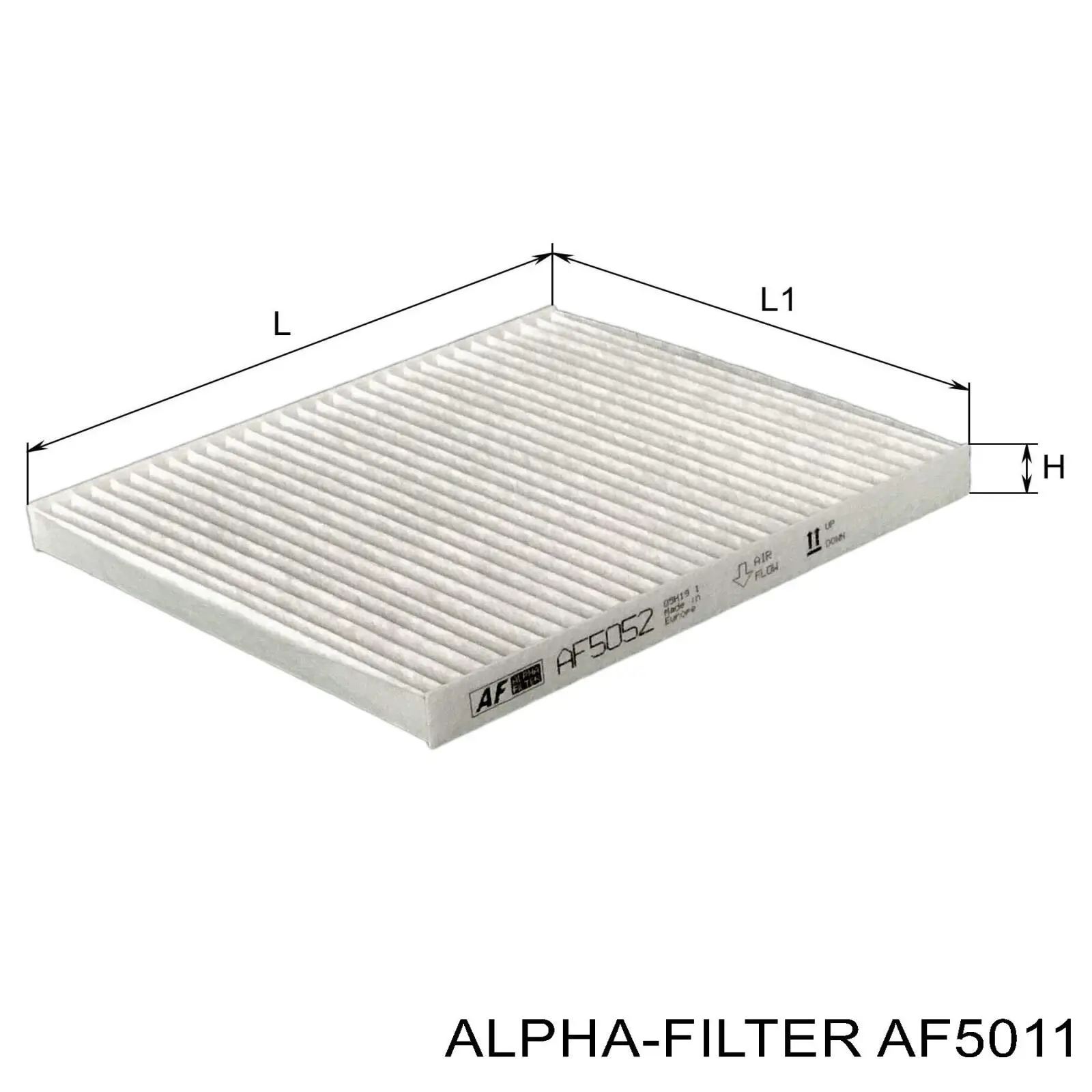 AF5011 Alpha-filter фильтр салона