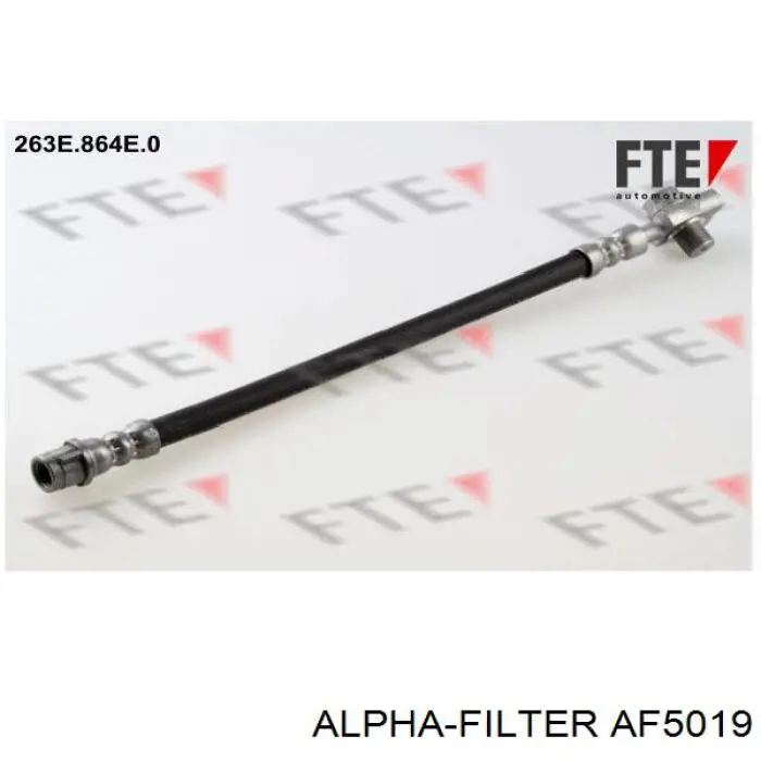 Купить AF5019 Alpha Filter Фильтр салона угольный