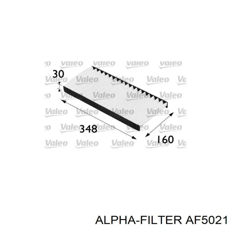 Фильтр воздушный отопителя Alpha Filter AF5021 цена, от 3.43 USD