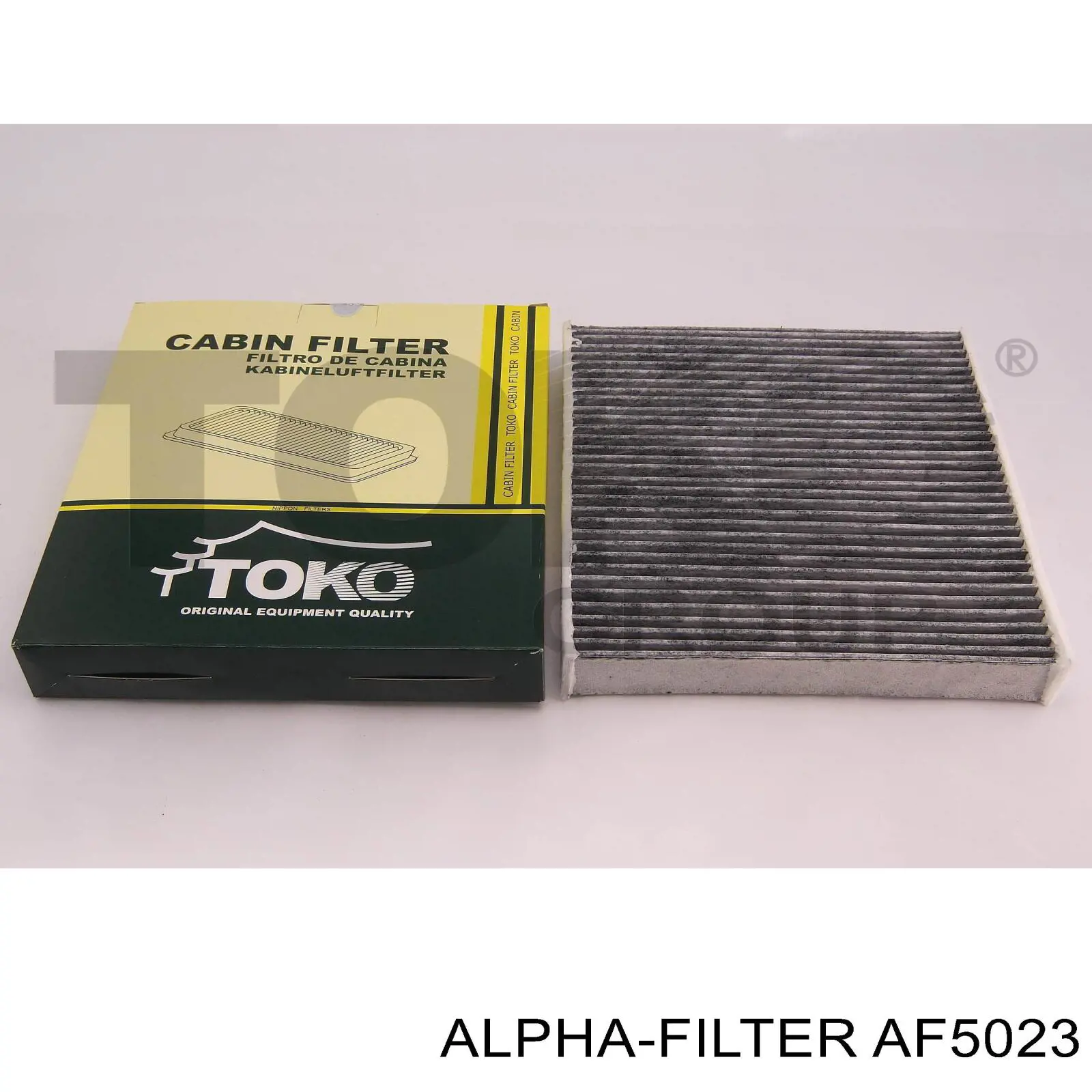 Фильтр салона AF5023 Alpha Filter