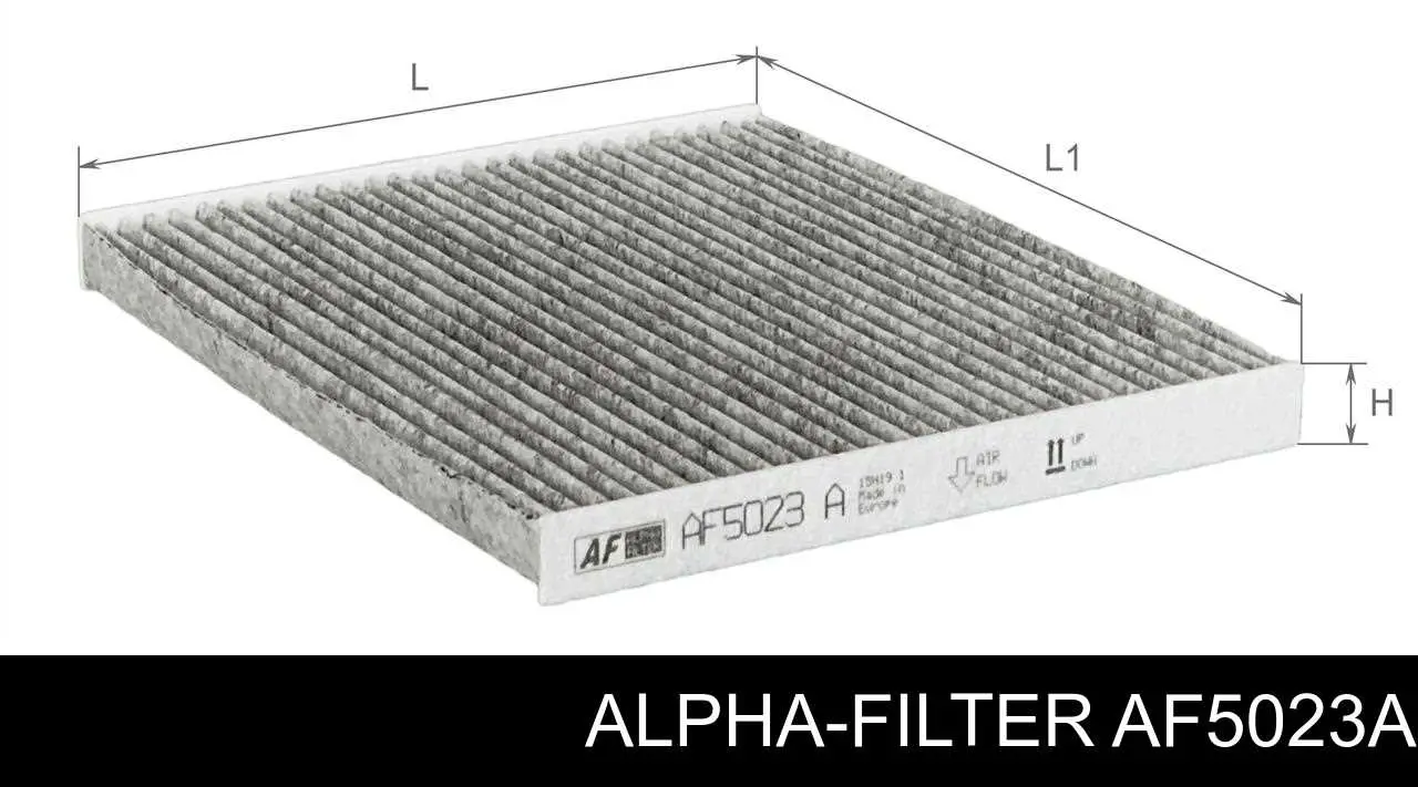 Фильтр салона AF5023A Alpha-filter