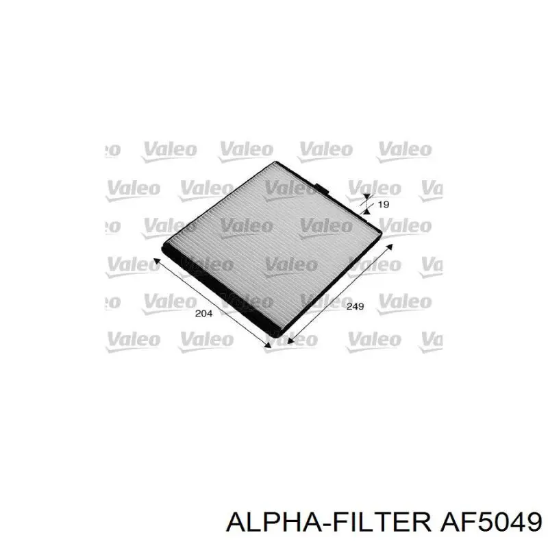 Фільтр салону AF5049 Alpha-filter