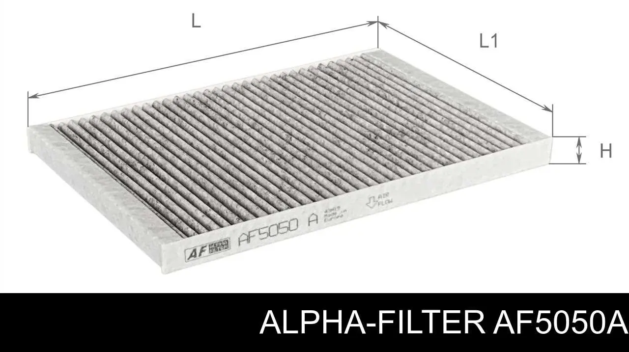 Фильтр салона AF5050A Alpha-filter