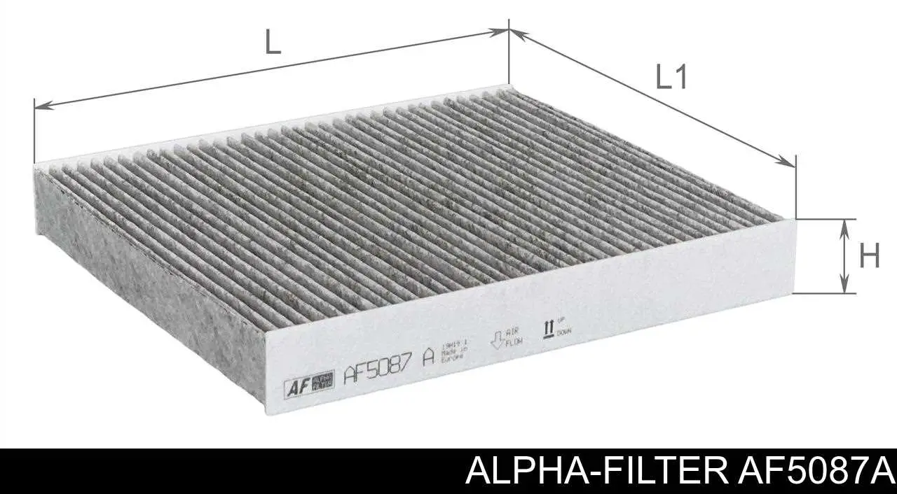 Фильтр салона AF5087A Alpha-filter