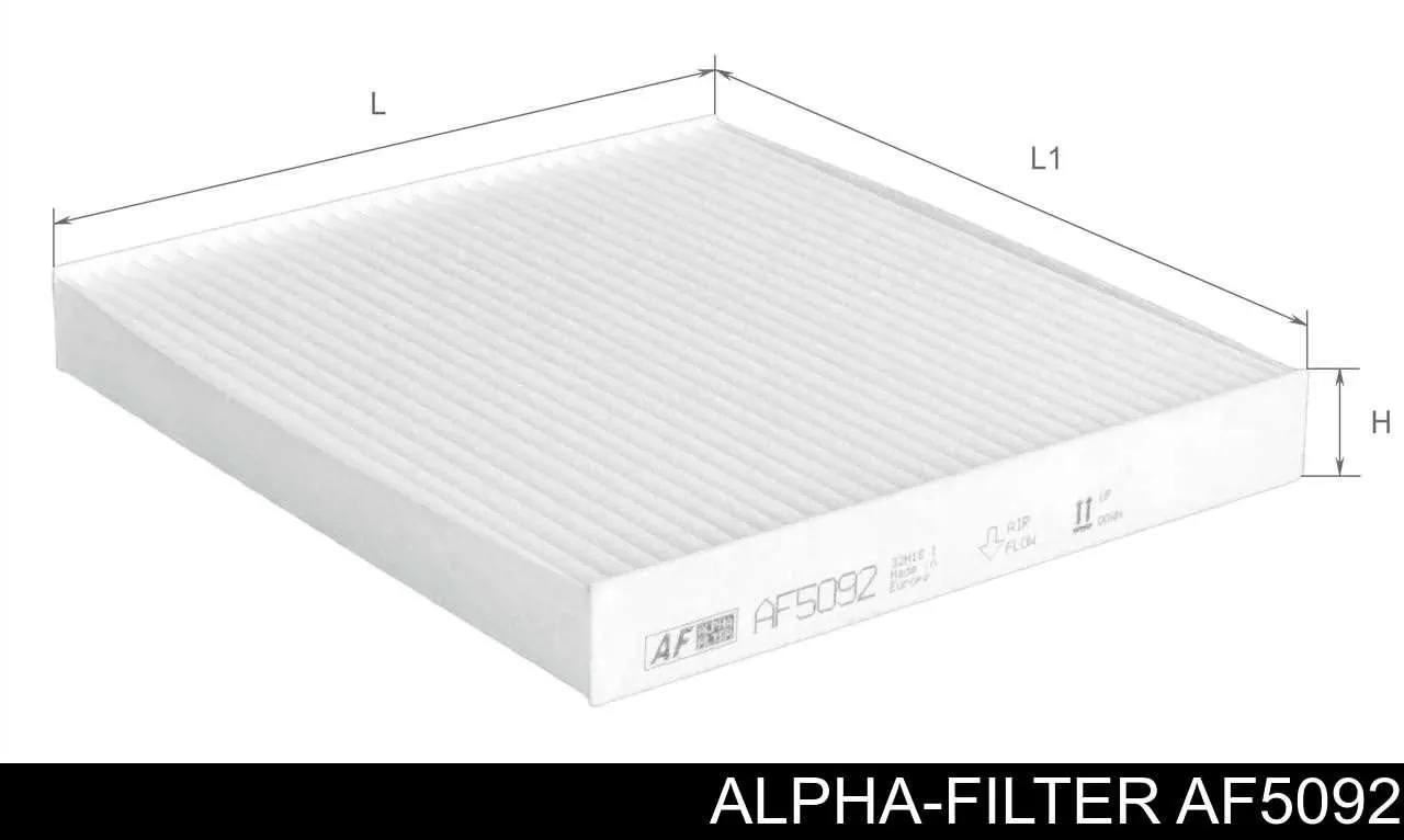 AF5092 Alpha-filter фильтр салона