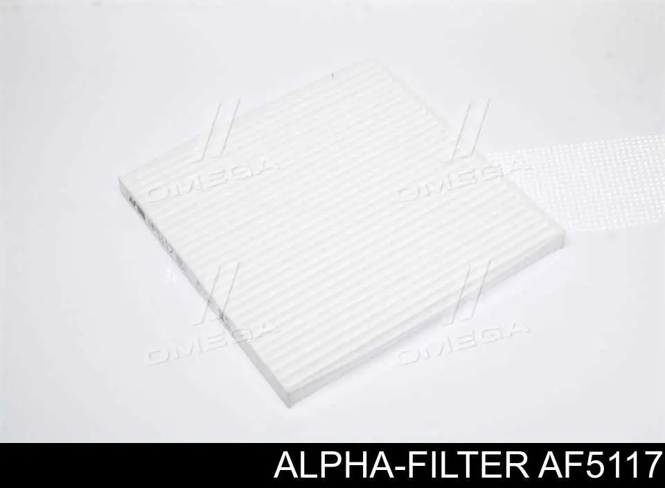 Фильтр салона AF5117 Alpha-filter