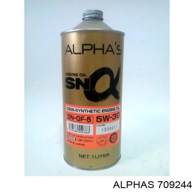 Моторное масло Alphas SN/GF-5 5W-30 Синтетическое 4л (709244)