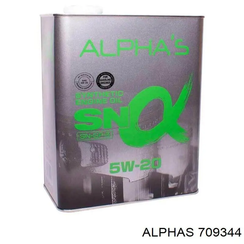 Моторное масло Alphas SN/GF-5 5W-20 Синтетическое 4л (709344)