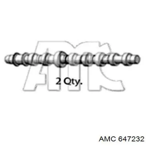 647232 AMC árvore distribuidora de motor de escape