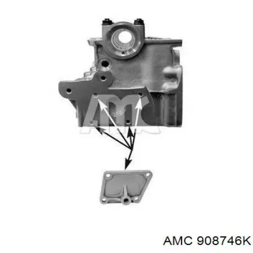 Головка блока цилиндров 908746K AMC