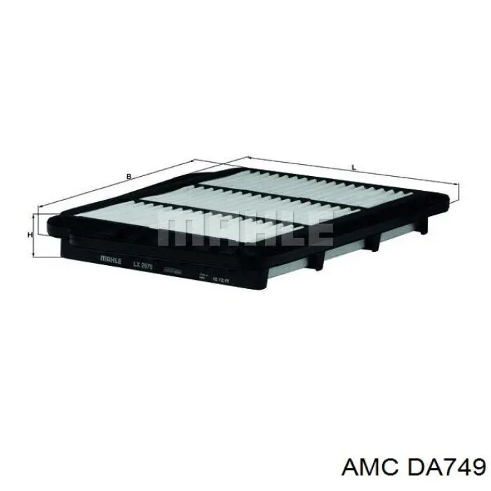 Элемент воздушного фильтра KAP 96553450 цена, от 3.66 USD