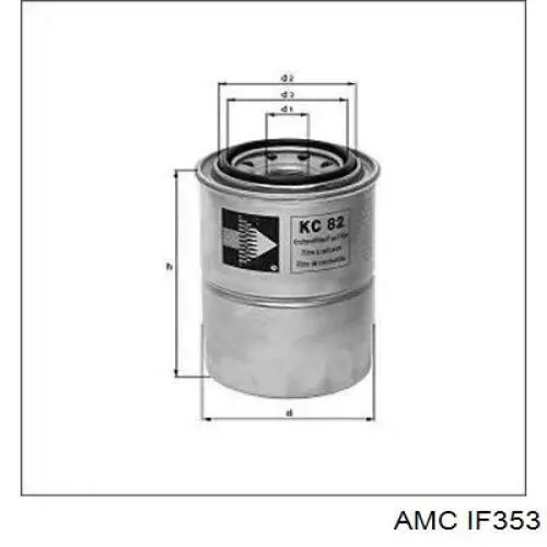 IF353 AMC топливный фильтр